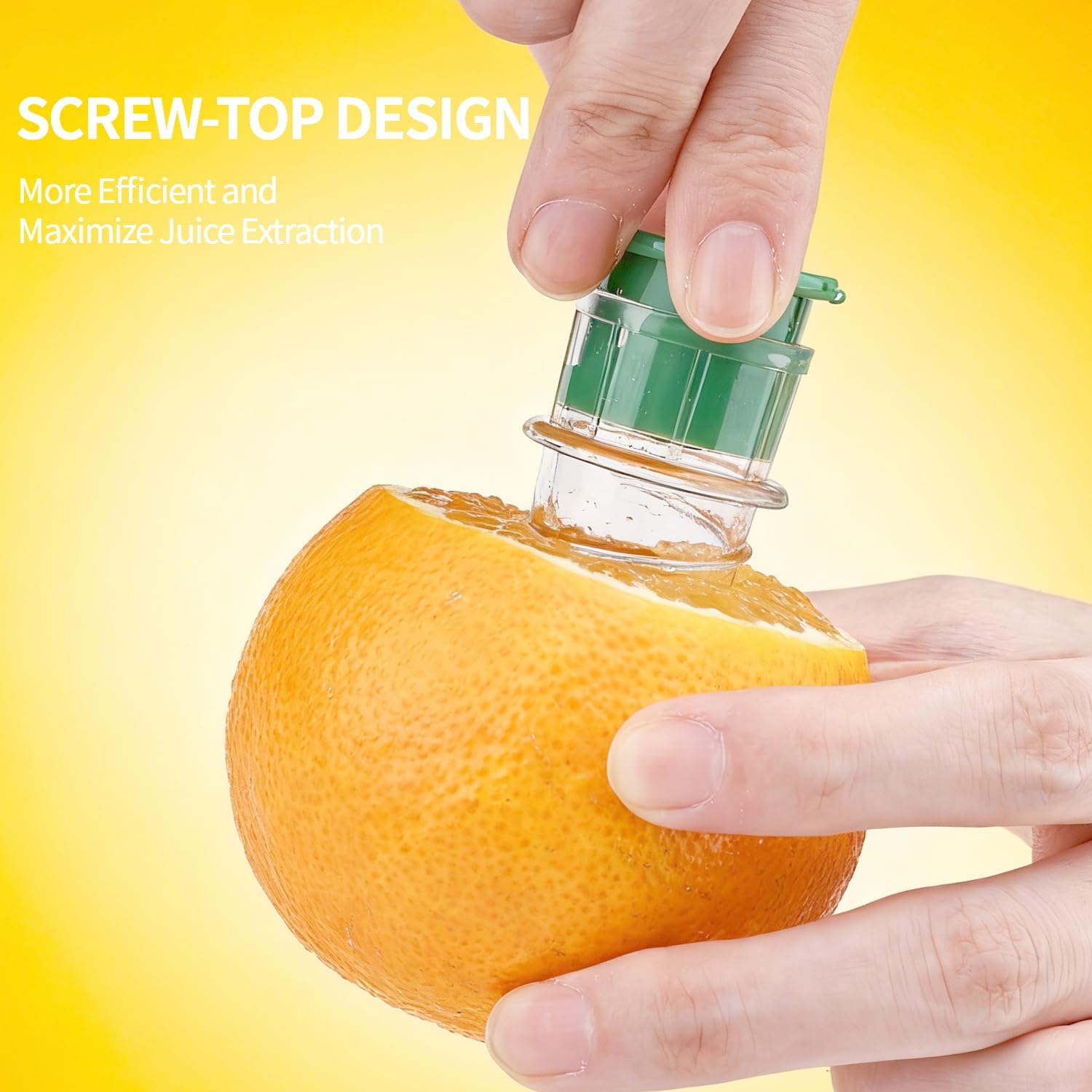 4PCS Lemon Squeezer with Filter. BPA-Free Manual Juicers. Portable Citrus Squeezer for Kitchen. Cocktails. BBQ. Food Grade Handheld Lime Juicer